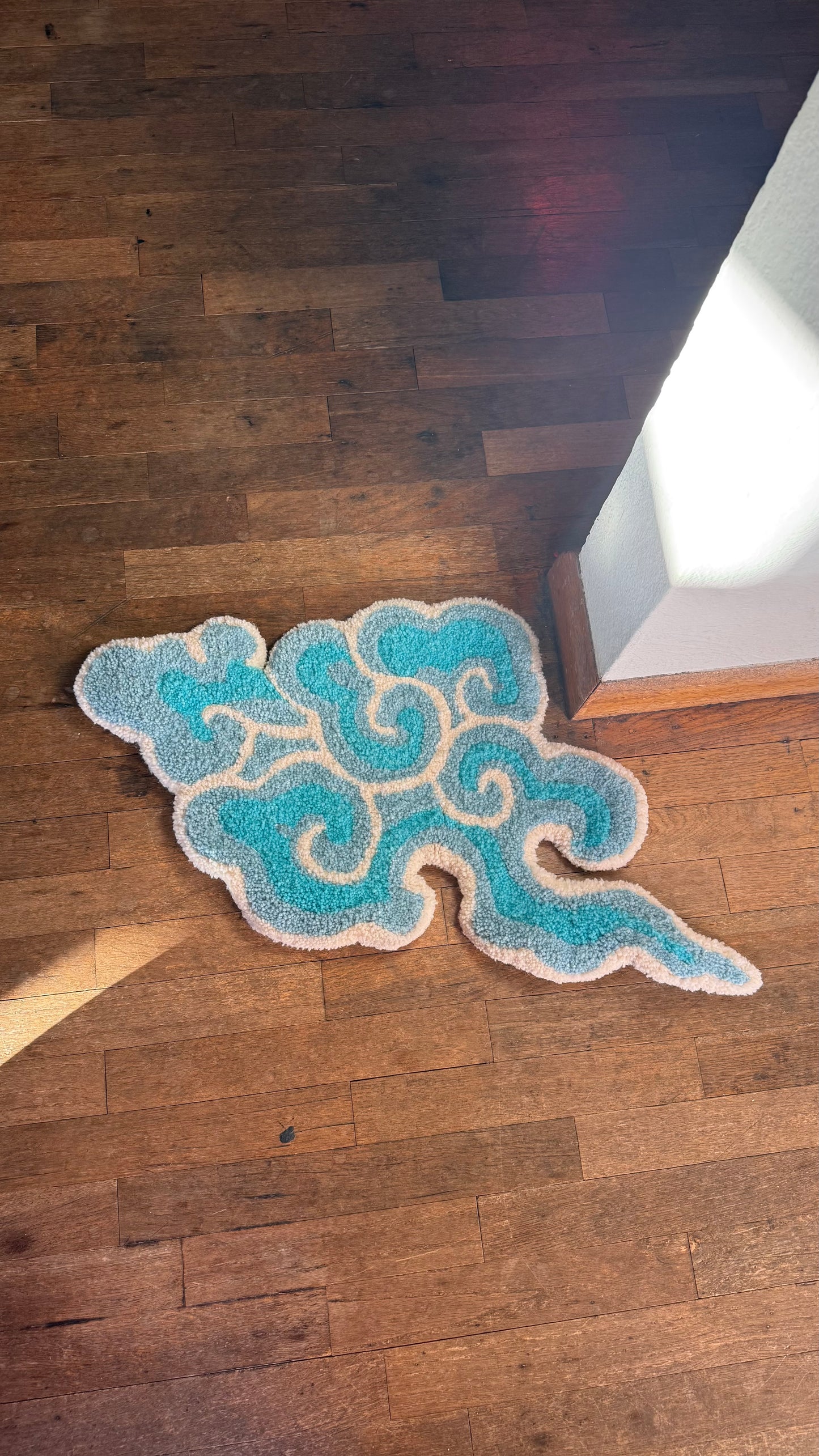 Swirled Clouds Rug