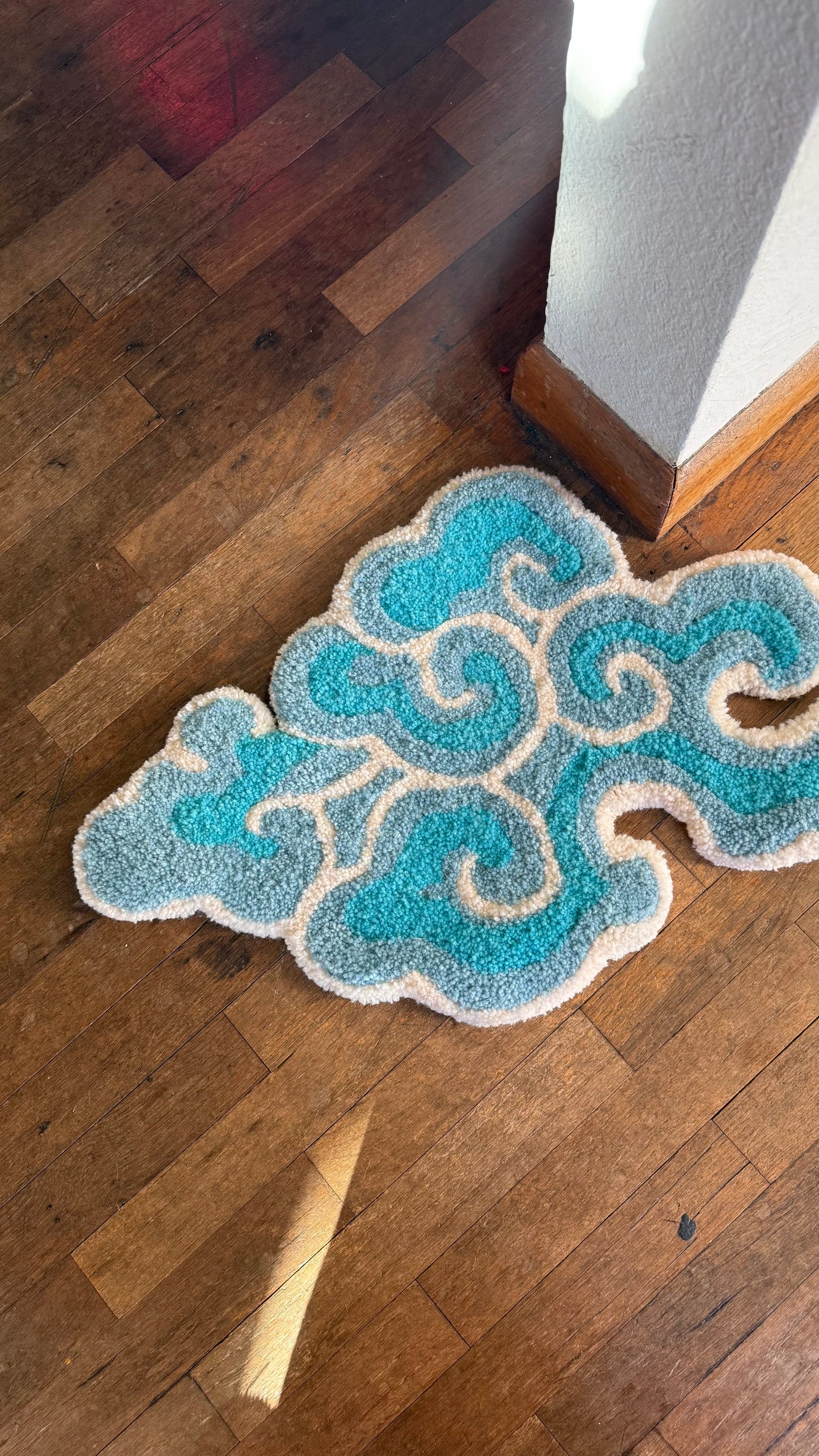 Swirled Clouds Rug