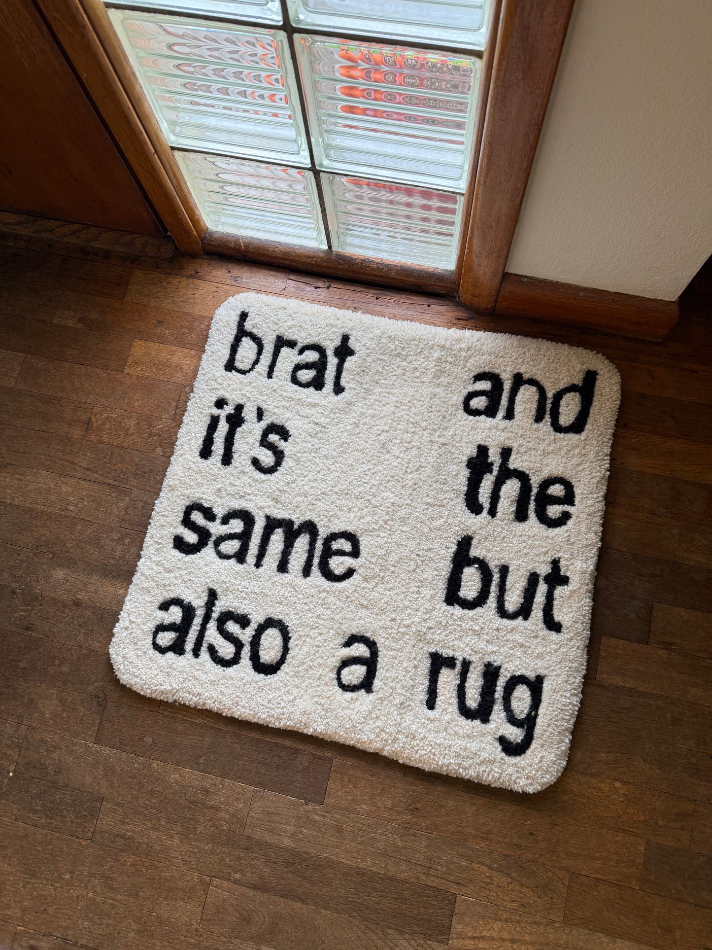 brat remix but its a rug