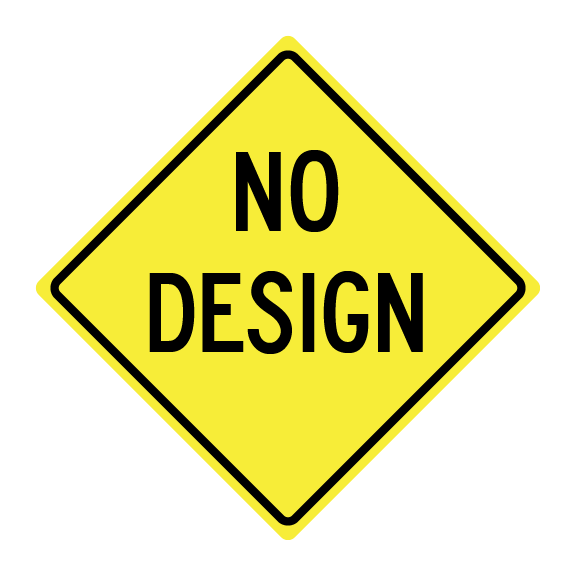 No DESIGN LOGO