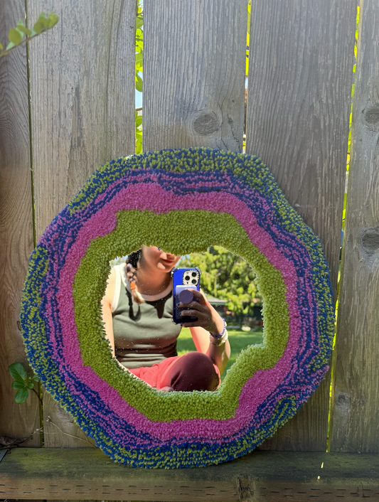 Sour Candy Rug Mirror