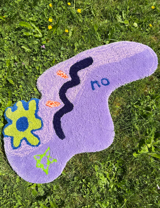 Just Say NO 〰️ Mini Rug